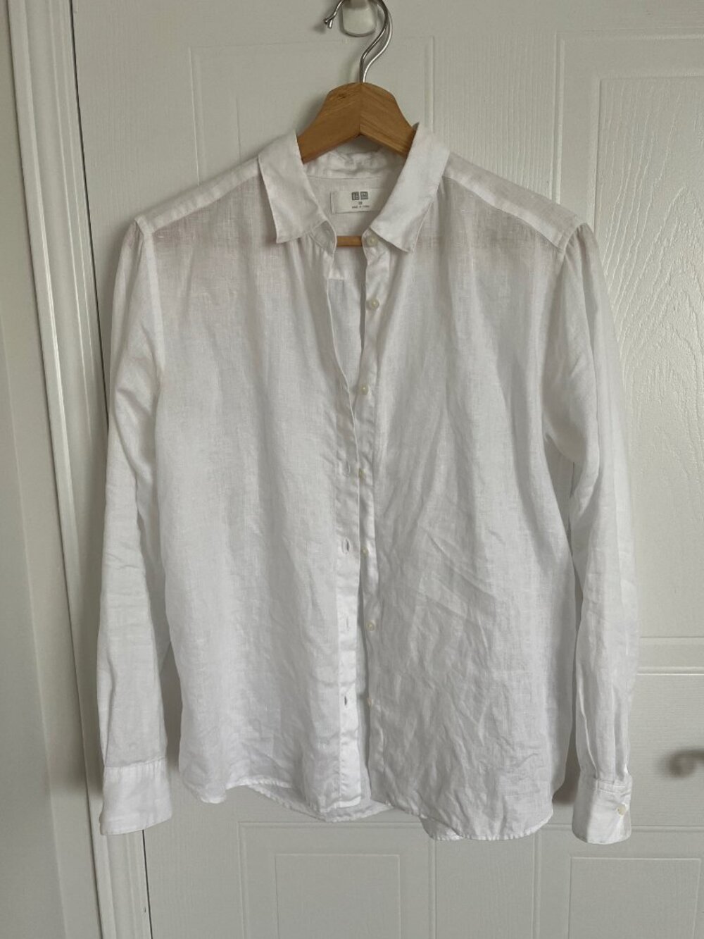 Uniqlo Premium Linen Long Sleeve Shirt